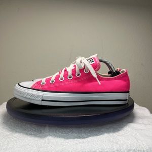 Converse Chuck Taylor All Star Hot Pink Low Top Women’s Shoes Size 7